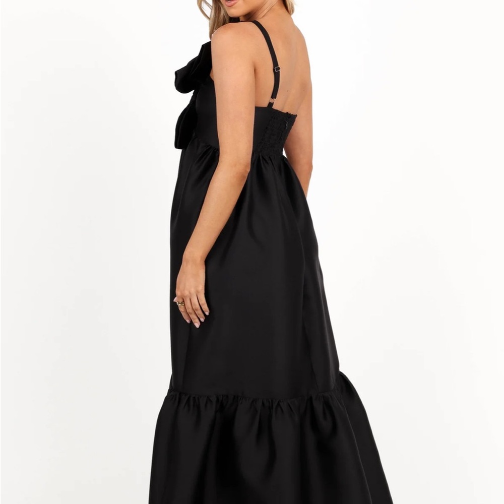 Petal and pup Black bow Maxi Dress - Picture 2 of 3